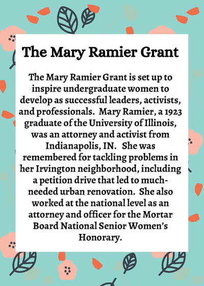 Mary Ramier Grant | Department of Gender & Women's Studies | Illinois